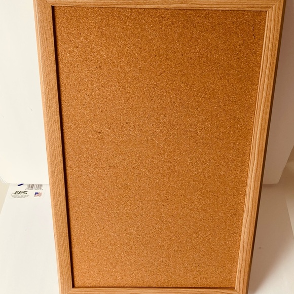 Wood Frame Cork Bulletin Boards, 17"x 23" - Picture 3 of 4